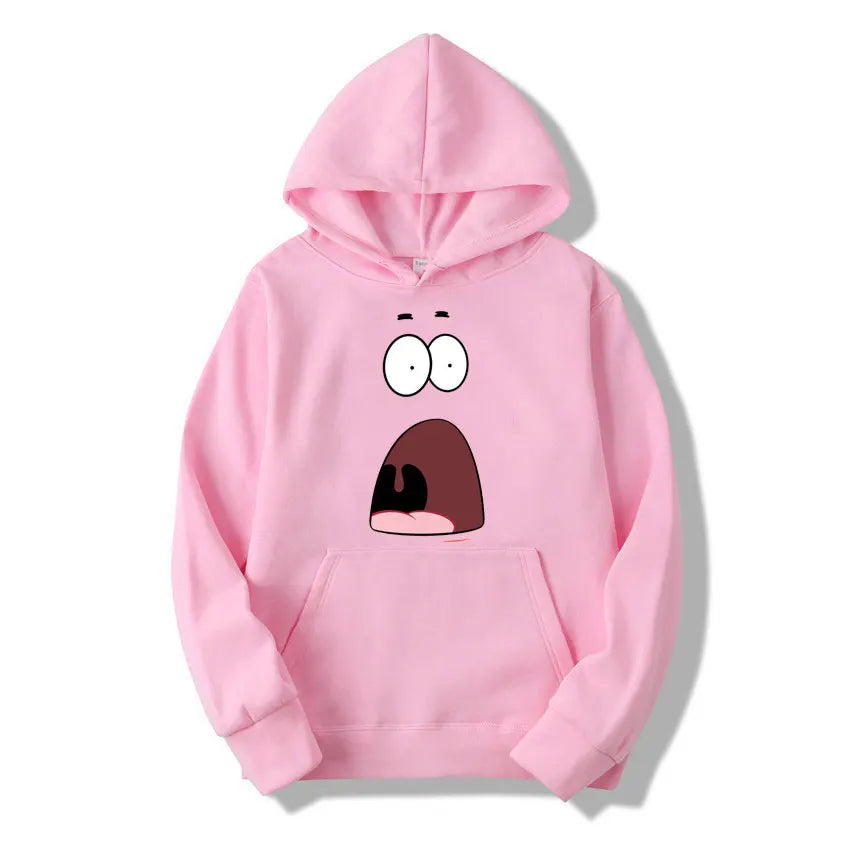 SpongeBob Cartoon Anime Women Hoodie 2024 New Fashion Yellow Men Pullover Tops Spring Autumn Couple Sweatshirt Clothing