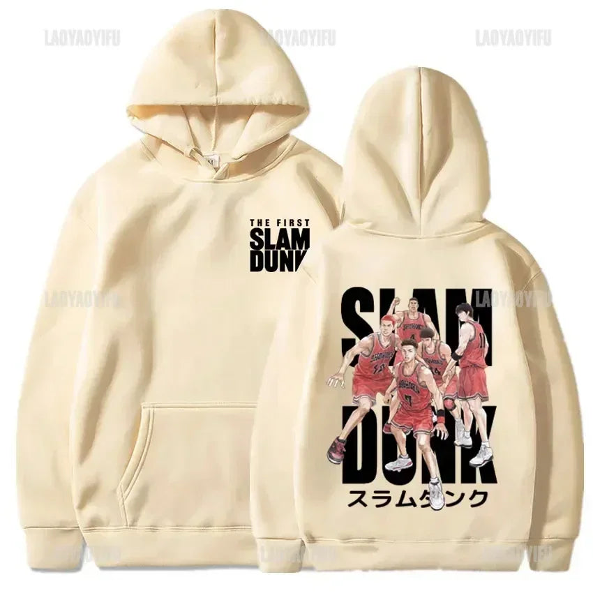 Anime Slam Dunk Hoodie Boy Girl Fashion Hoody Sweatshirt Fleece Male Hip-hop Hip-hop Hot Sale Winter Loose Streetwear