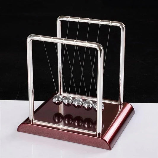 Newton's Cradle Balance Steel Ball Teaching Supplies Physics Science Pendulum Desktop Stress Relief Gifts Home Decoration