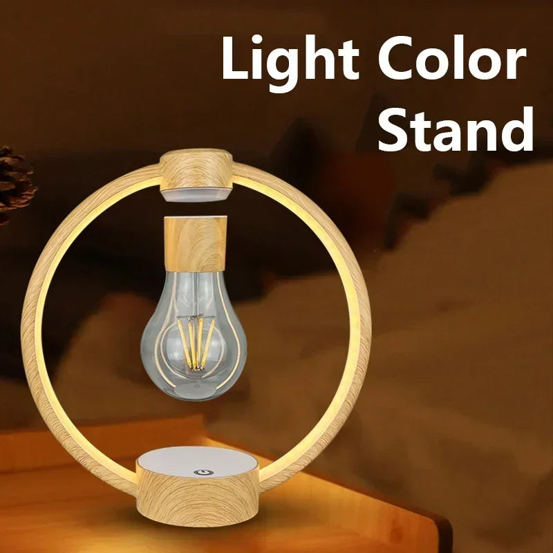 High-quality Magnetic Levitating Bulb Retro Atmosphere Lamp Eye Protection RGB LED Night Light USB Lamp for Home Room Decor Gift