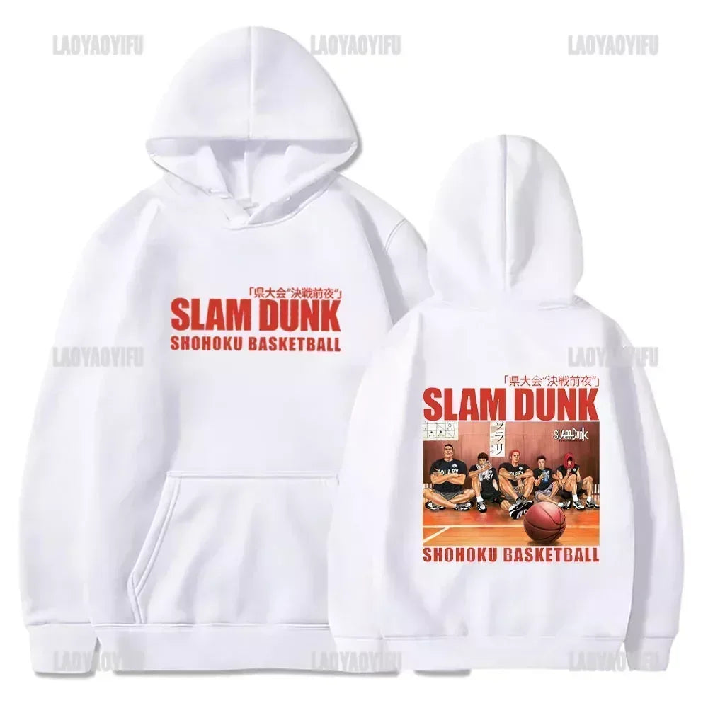 Anime Slam Dunk Hoodie Boy Girl Fashion Hoody Sweatshirt Fleece Male Hip-hop Hip-hop Hot Sale Winter Loose Streetwear