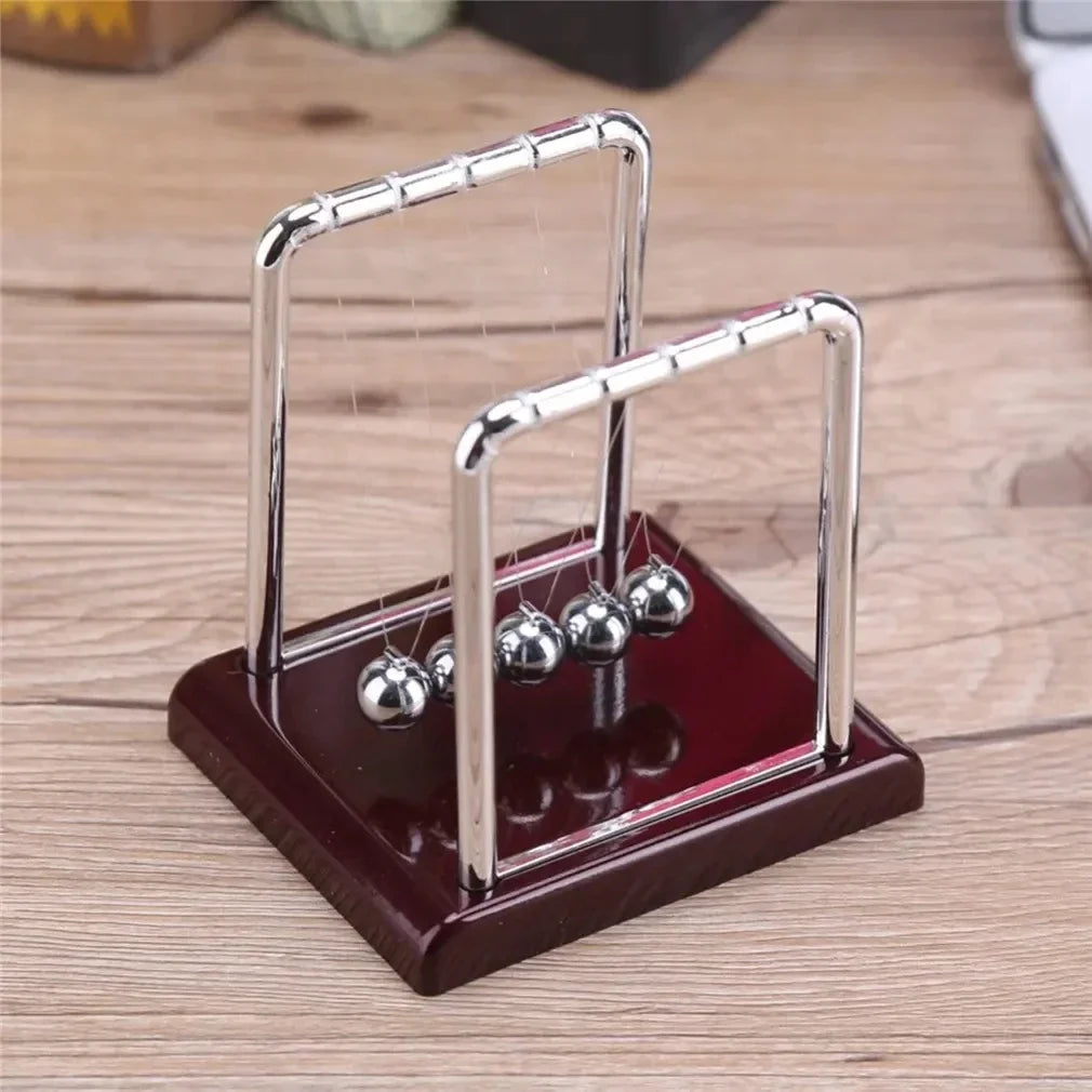 Newton's Cradle Balance Steel Ball Teaching Supplies Physics Science Pendulum Desktop Stress Relief Gifts Home Decoration