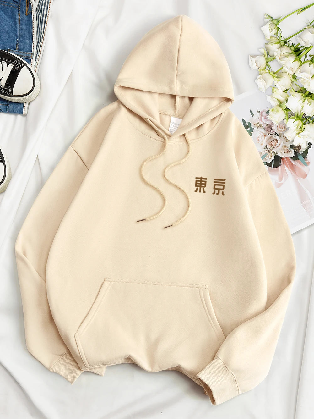 Today Tomorrow Tokyo Flower Festival Hoody Men Women Casual Warm Hoodies Fashion Loose Clothes Fleece Pullover Sweatshirt Couple