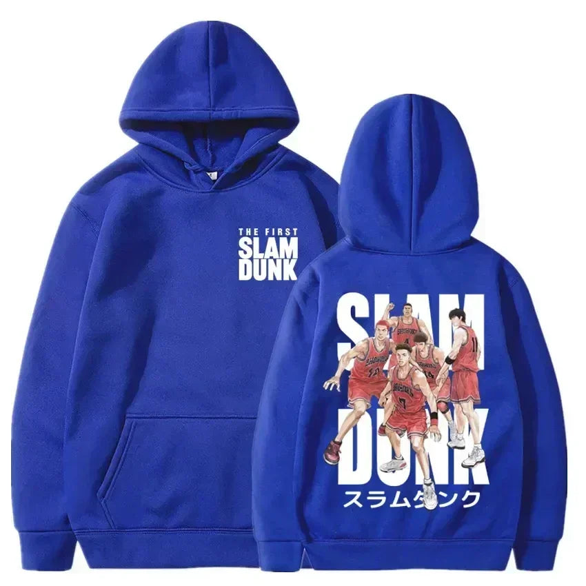 Anime Slam Dunk Hoodie Boy Girl Fashion Hoody Sweatshirt Fleece Male Hip-hop Hip-hop Hot Sale Winter Loose Streetwear