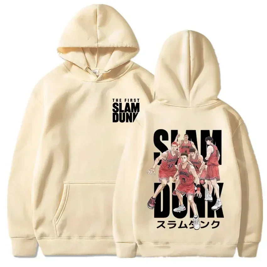 Anime Slam Dunk Hoodie Boy Girl Fashion Hoody Sweatshirt Fleece Male Hip-hop Hip-hop Hot Sale Winter Loose Streetwear